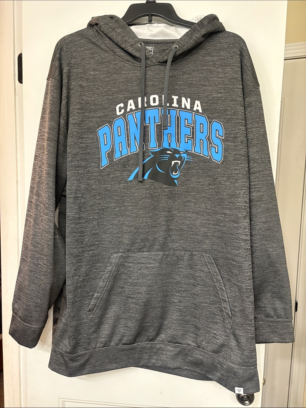 Gray Carolina Panthers Hoodie size 4xl tall
